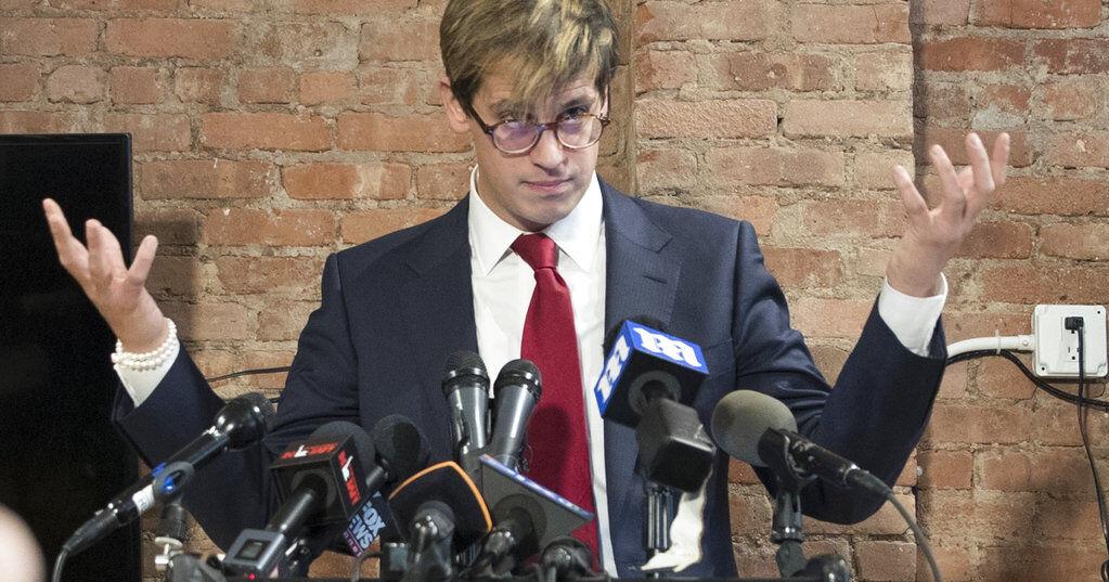 Photo: nola.com Milo Yiannopoulos New York University