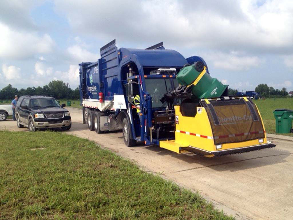Learn about how Jefferson Parish's new fully automated garbage pickup trucks work Local