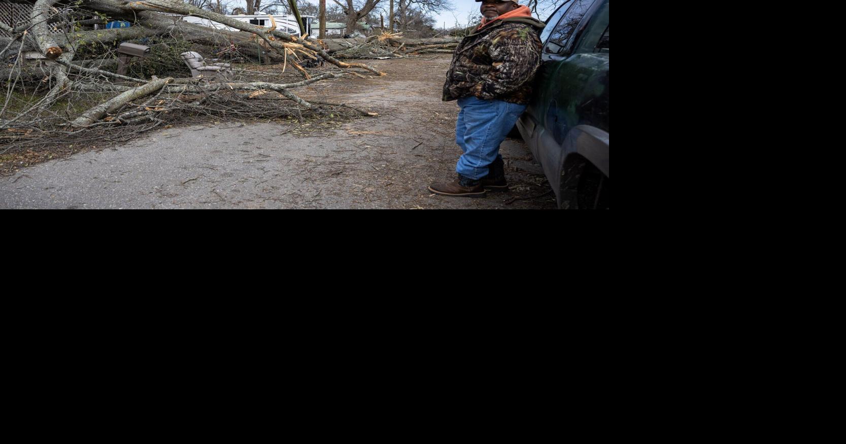 Shattered trees, trapped people, a prison break: Inside a Louisiana parish’s week of icy chaos