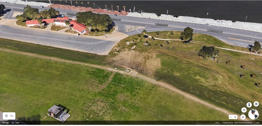 Why did a sinkhole appear in the New Orleans lakefront levee? Officials
