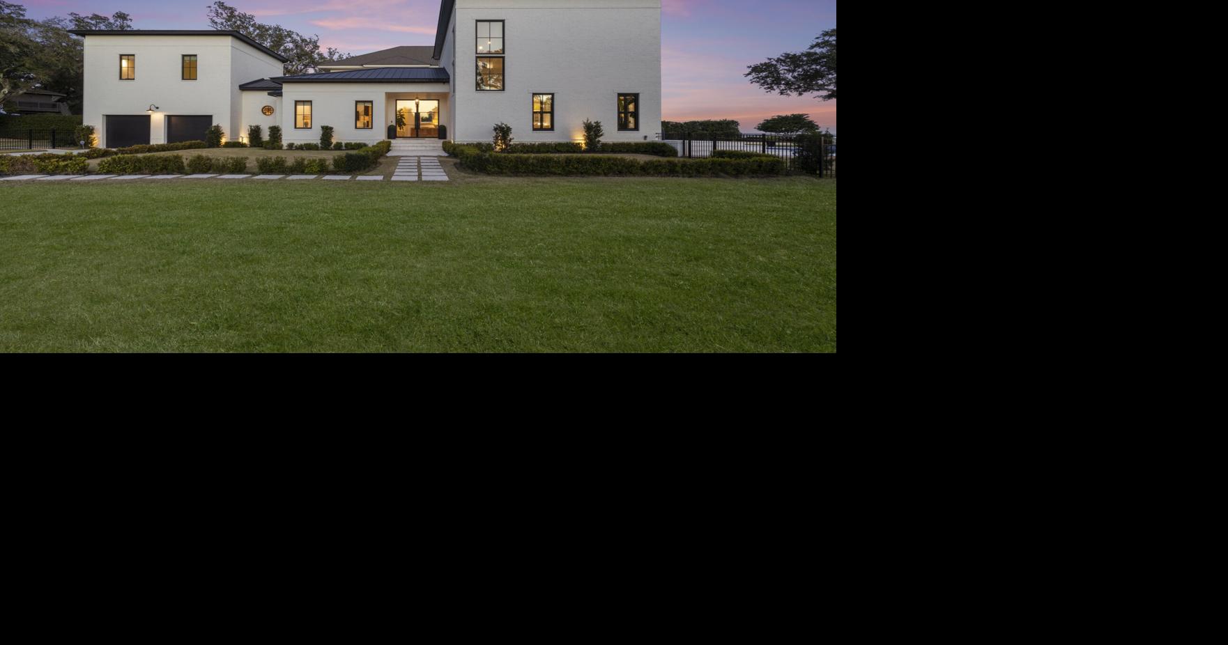Luxurious Miss. Gulf Coast home with stellar pool and waterfront views for sale