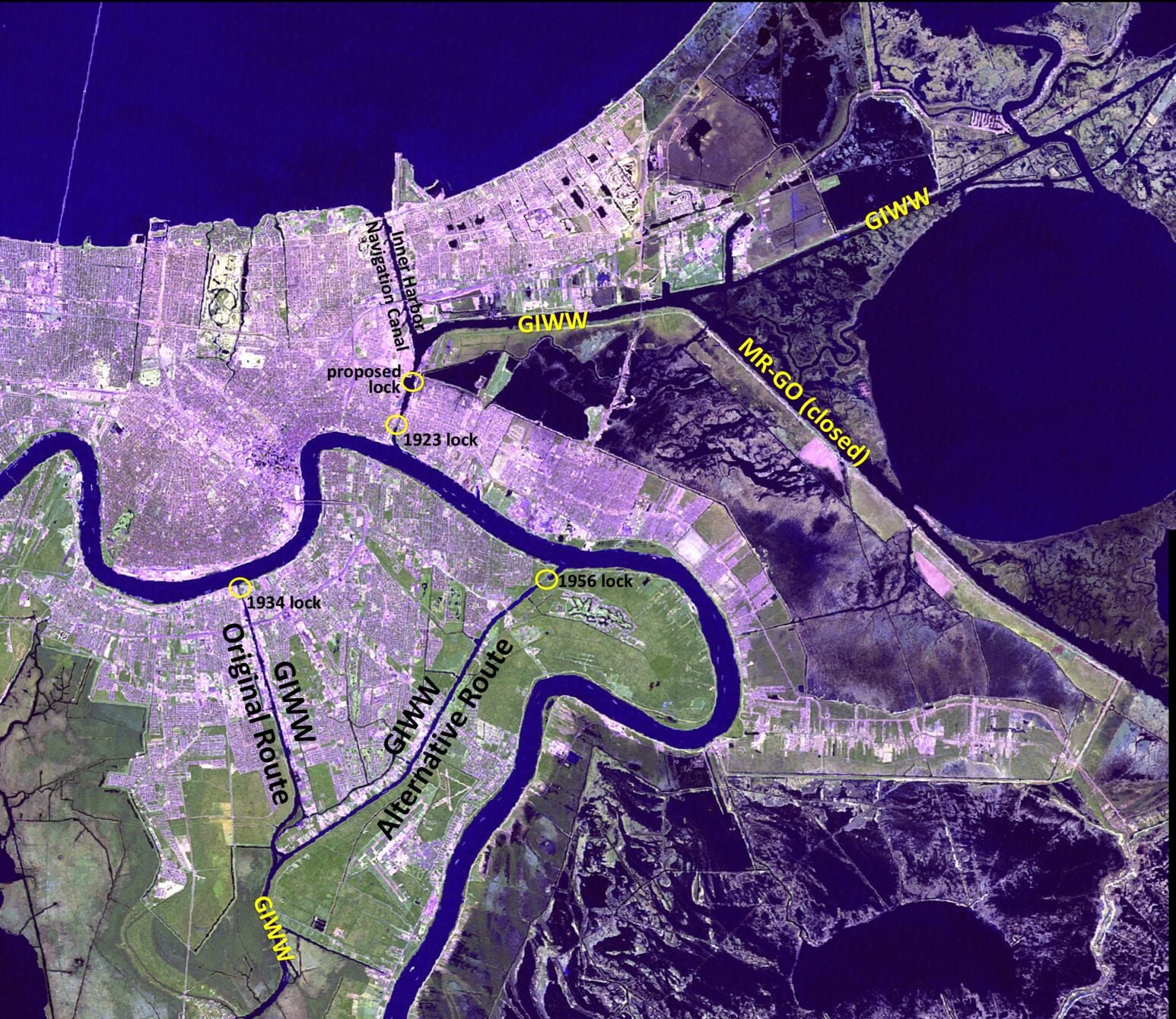 West Bank's own New Orleans Industrial Canal lock expansion ...