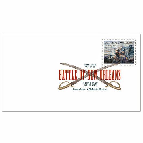 U.S. Postal Service to launch War of 1812 Battle of New Orleans stamp