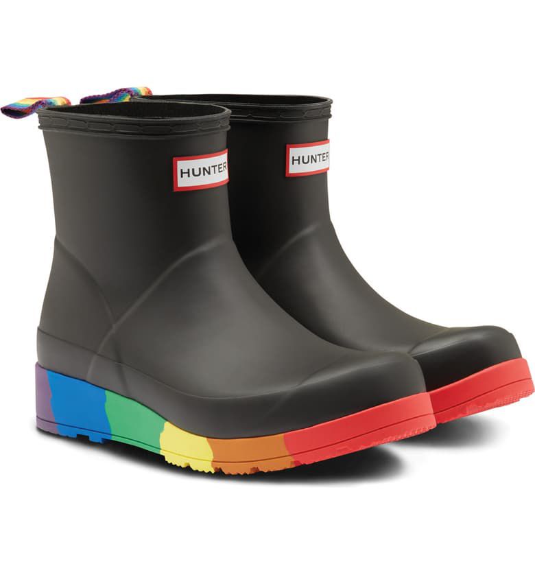 hunter rainbow boots