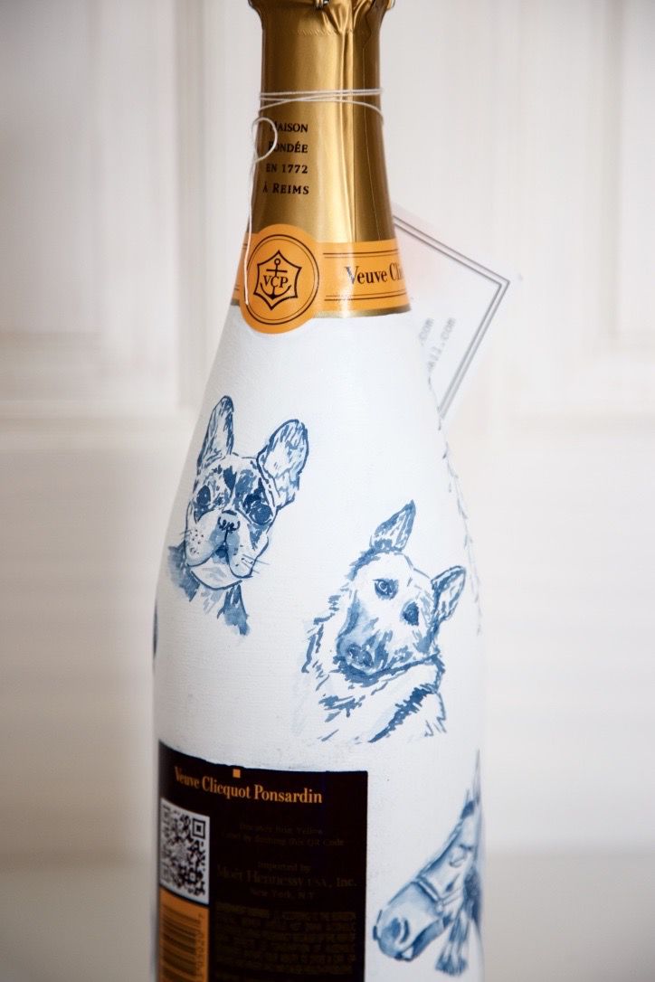 New Hand Painted Veuve Clicquot Prints — Pop & Toast