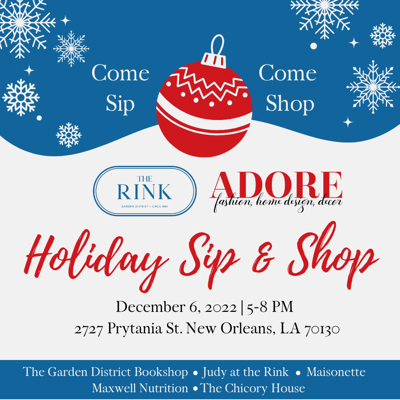 Join Adore & The Rink for an After-Hours Shopping Experience