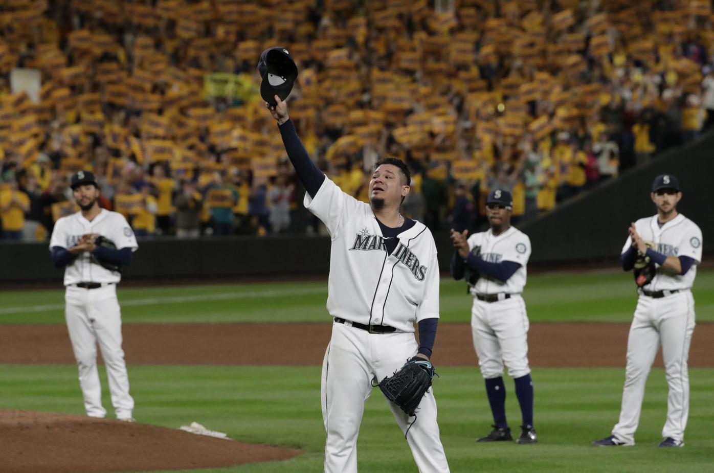 Felix Hernandez ready to hold court again as he goes into Mariners Hall of  Fame