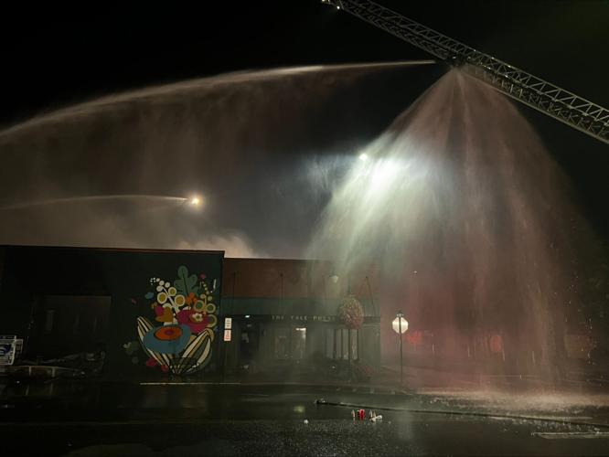 Chewelah hardware store destroyed in overnight fire, roads remain