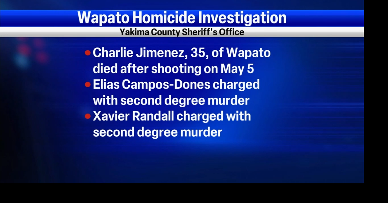 Victim identified in Wapato shooting, two in custody TriCities