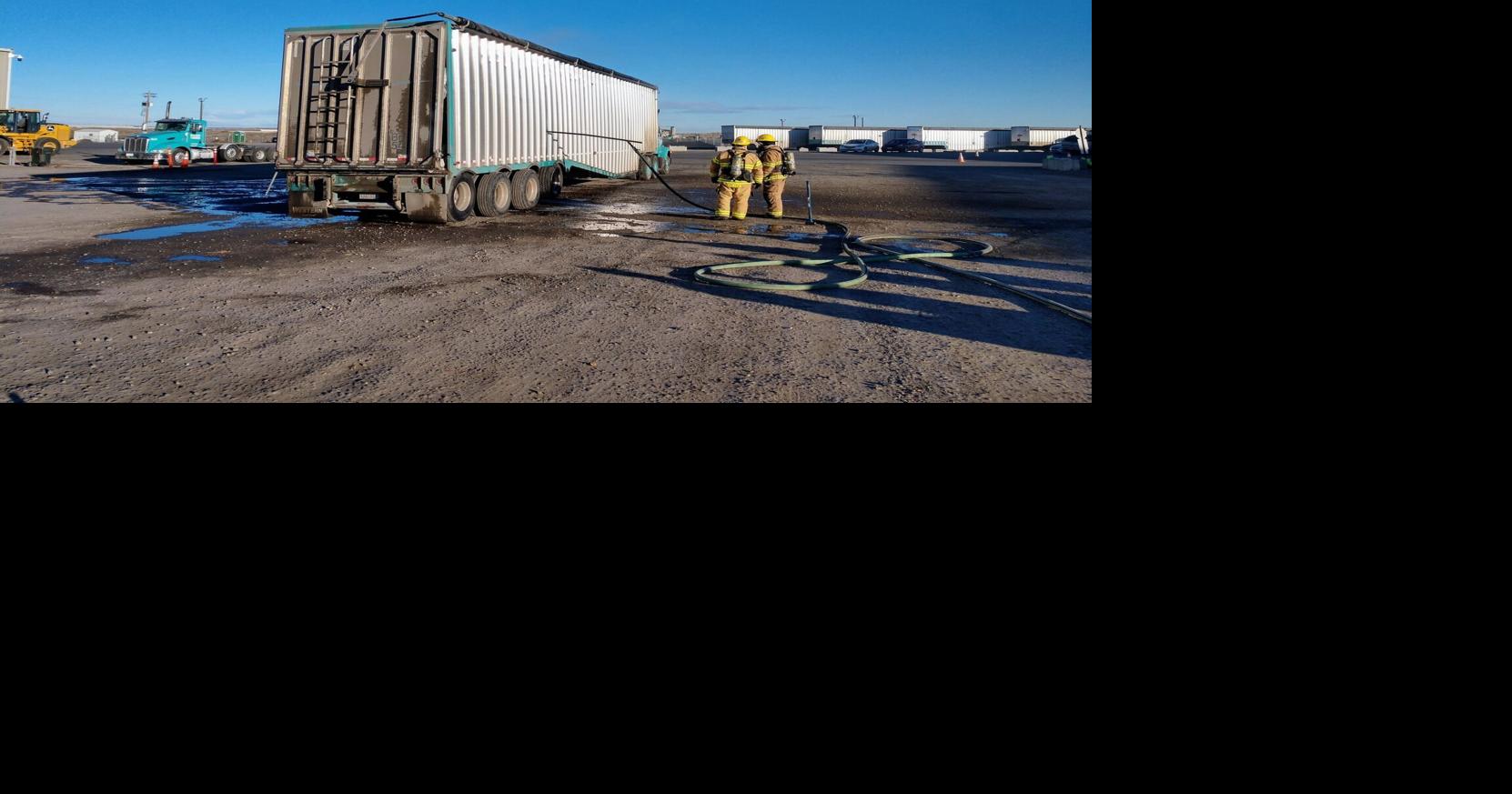 Local fire chief urges proper disposal after garbage trailer fire Tri