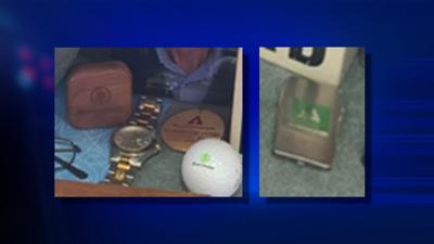 Items stolen from the crypt at the Fairmount Memorial Park Cemetery