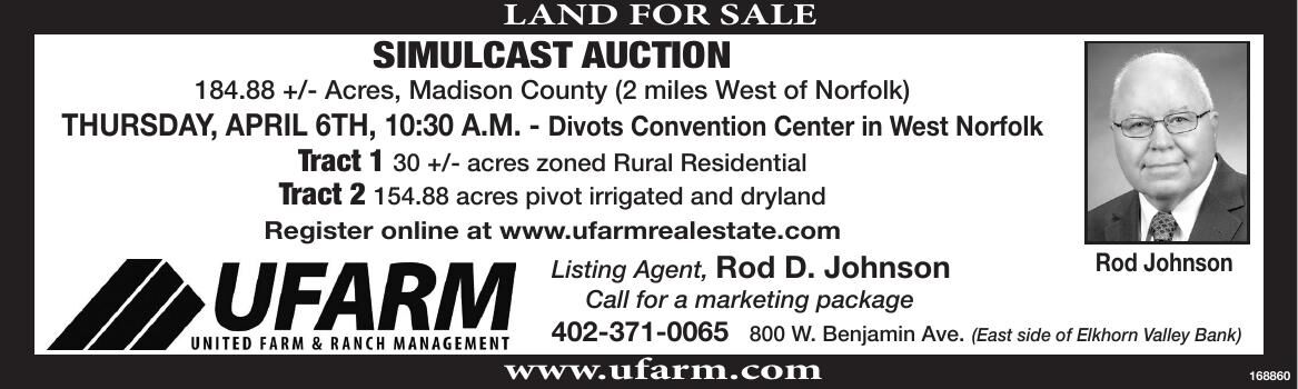 UFARM Simulcast Land Auction
