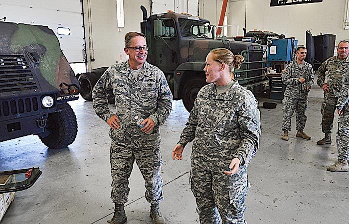 Nebraska National Guard leaders visit local soldiers News