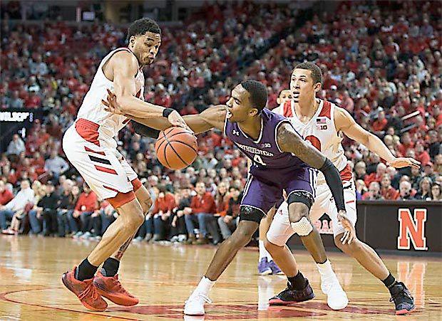 Roby S Double Double Helps Nebraska Basketball Defeat Northwestern