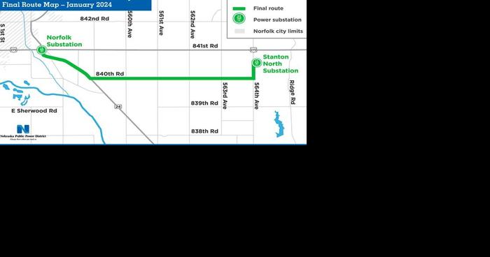 NPPD announces final line route for Norfolk-Stanton North Project - Vimarsana News