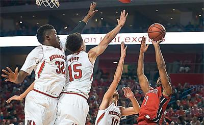 Huskers Were In The Zone Early Against South Dakota Husker Mens
