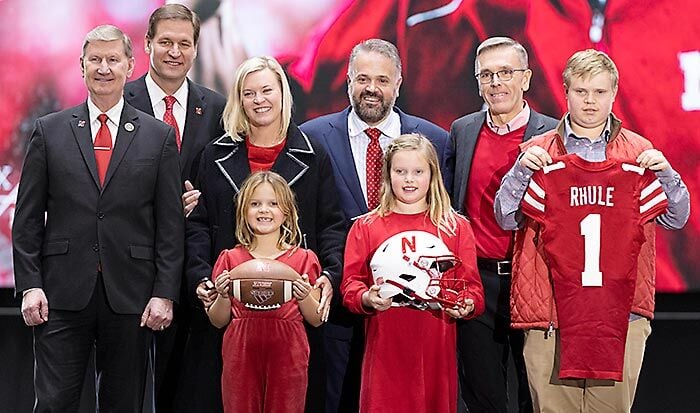 Nebraska signs Matt Rhule to 8-year deal as football coach