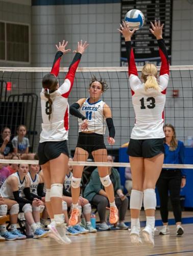 VOLLEYBALL - Norfolk Catholic vs Lutheran High Northeast