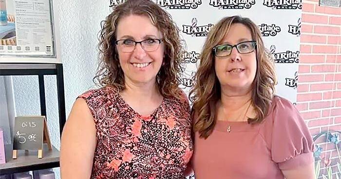 Beauty school roommates still working together 35 years later