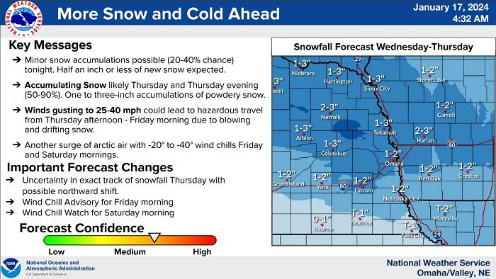 More winter weather this week News norfolkdailynews