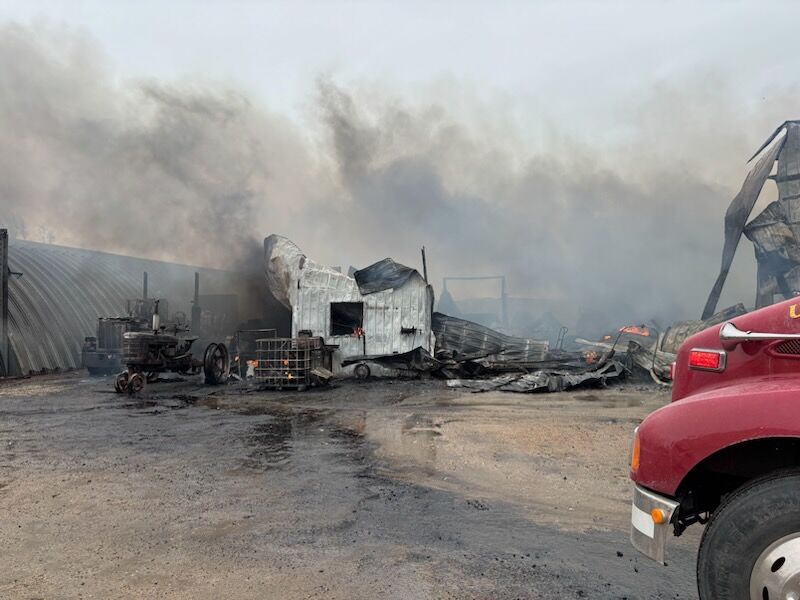Crews respond to structure fire near Newman Grove | News ...