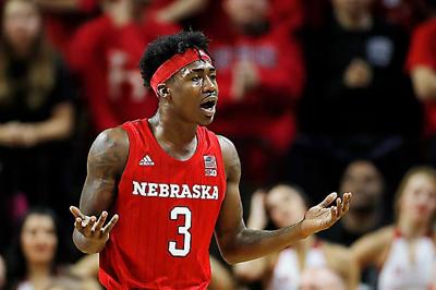 Rutgers Tops Nebraska 75 72 On Baker S 3 Pointer Husker Mens