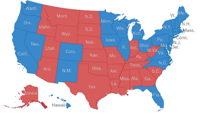 How do you think the election is being portrayed?