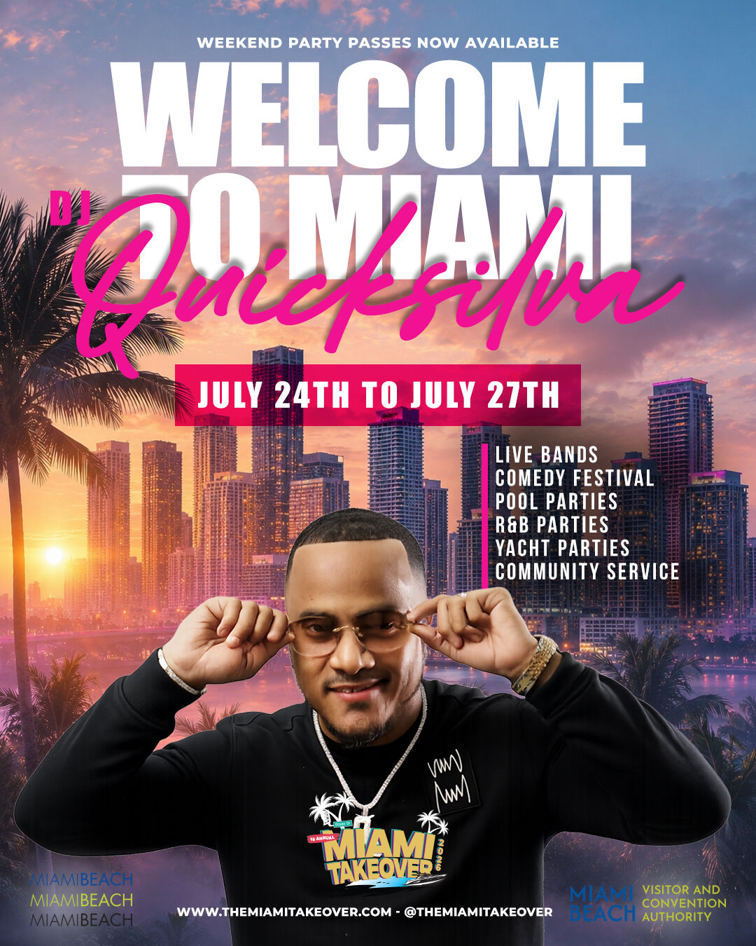 DMV Radio Personalities DJ Quicksilva & Asia Chandler Join The