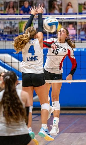 VOLLEYBALL - Norfolk Catholic vs Lutheran High Northeast