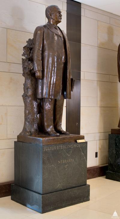 J. Sterling Morton at the U.S. Capitol.