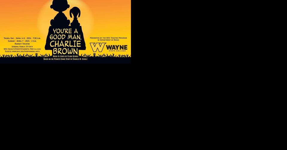 WSC to present 'You're a Good Man, Charlie Brown' | News - Vimarsana News