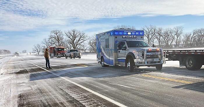 Woman transported to hospital after single-vehicle accident near Pilger ...