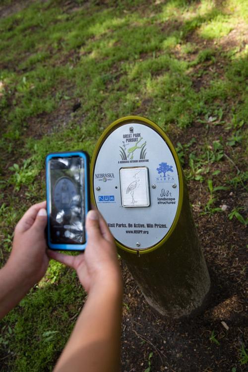 The Great Park Pursuit encourages participants to find posts placed at official park sites across the state.