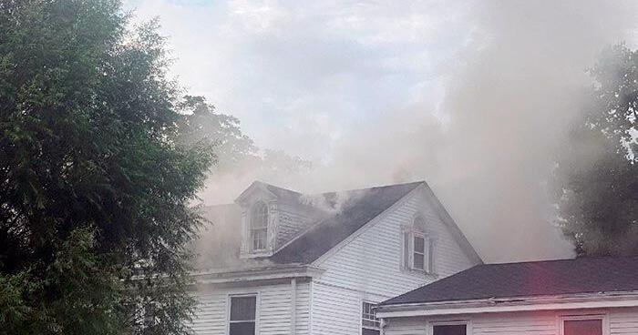 Man arrested on suspicion of arson in connection to Norfolk house fire ...