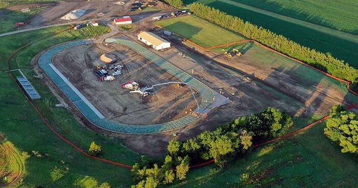 Construction continues on Madison track and field