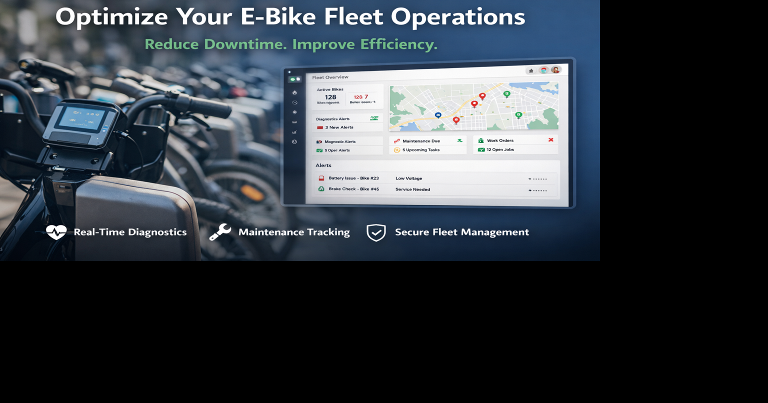 WattBase Launches Platform to Help E-Bike Fleets Reduce Downtime and Improve Operations