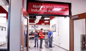 Norfolk Iron & Metal supports industrial automation and robotics lab