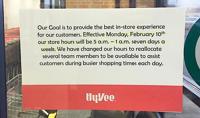 Hy Vee Dropping Overnight Hours News Norfolkdailynews Com