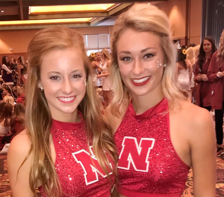 Claire Wolford left and Kelcey Wetterber norfolkdailynews