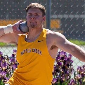 Battle Creek's Uhlir settles for silver in shot put - Vimarsana News
