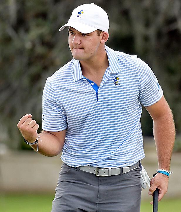 Luke Kluver leads Kansas Jayhawks golf 