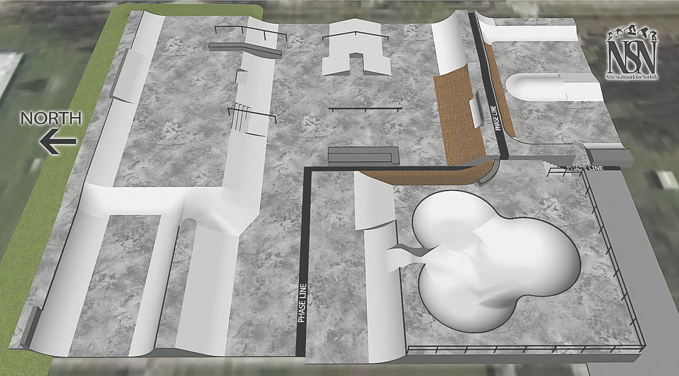 design complete for norfolks new skate park news skatepark dedication flyer