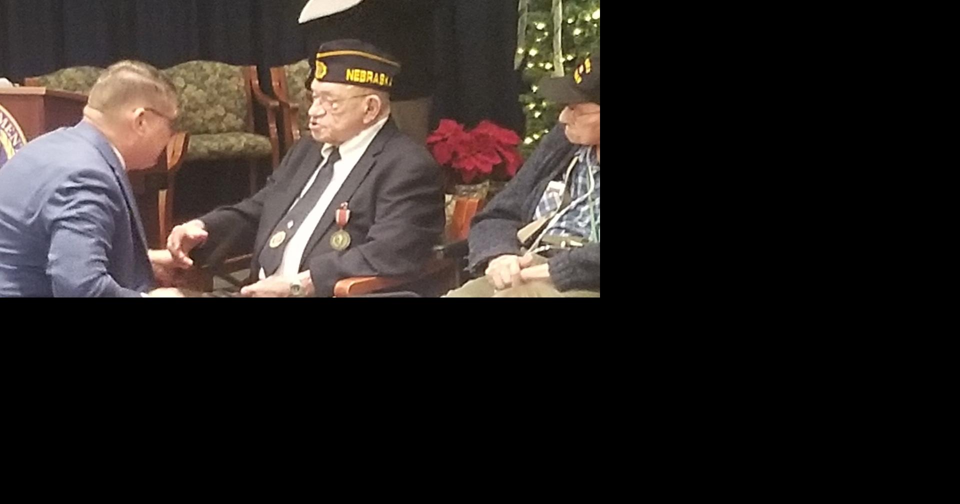 Five World War II veterans honored in ceremony | News | norfolkneradio.com