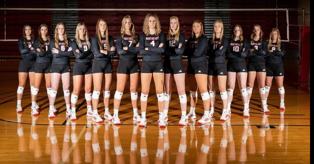 Northeast volleyball sweeps through own invitational Sports