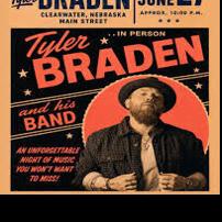 Tyler Braden to headline entertainment at Big Clearwater Rodeo Paul Hughes Jun 24, 2026 25 mins ago