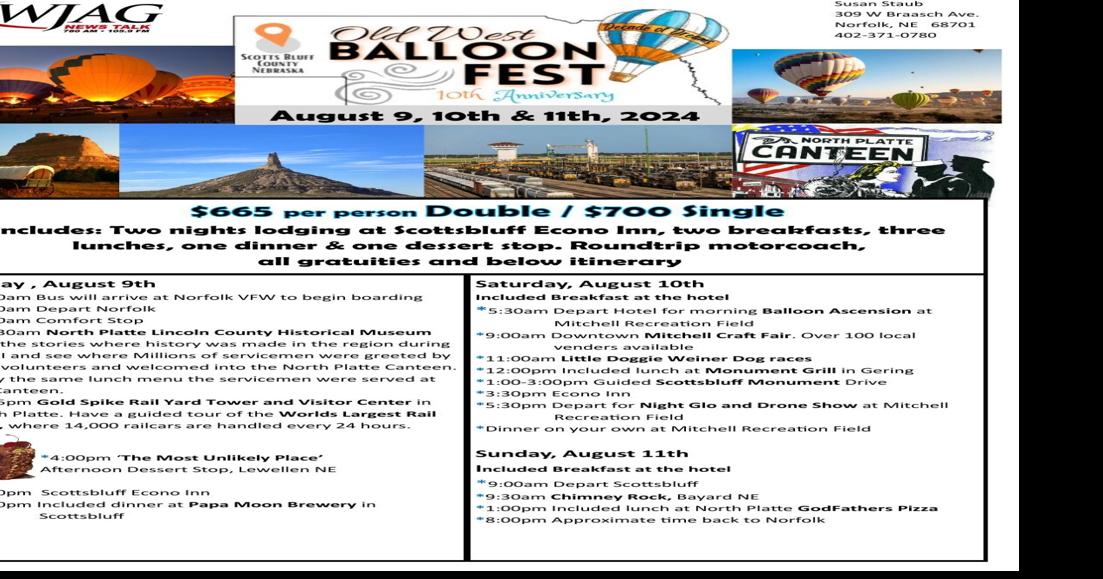 Travel Club Old West Balloon Fest Travel