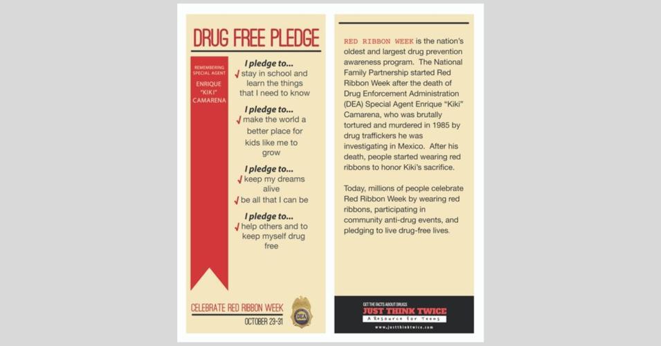 First Lady Melania Trump kicks off National Red Ribbon Week with DEA ...