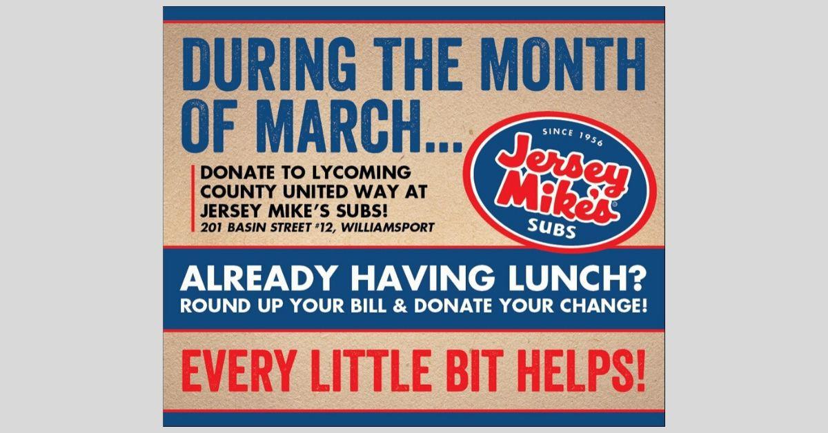 Jersey Mike S 10th Annual Month Of Giving To Support United Way