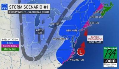 Another snowstorm is on the menu for the East Coast | Weather ...