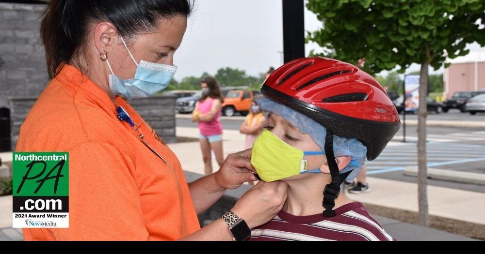 Free bike helmet giveaway and safety program offered by Evangelical